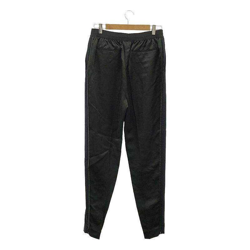 Celine - Phoebe Period Wool Rayon Different Material Cut Hem Zip Center Press