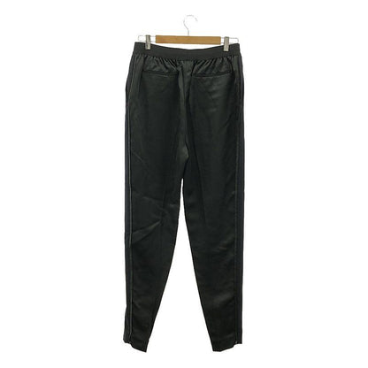 Celine - Phoebe Period Wool Rayon Different Material Cut Hem Zip Center Press