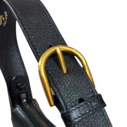 Gucci Aphrodite Mini GG Marmont Handbag Leather 739076 Black Ladies Gucci