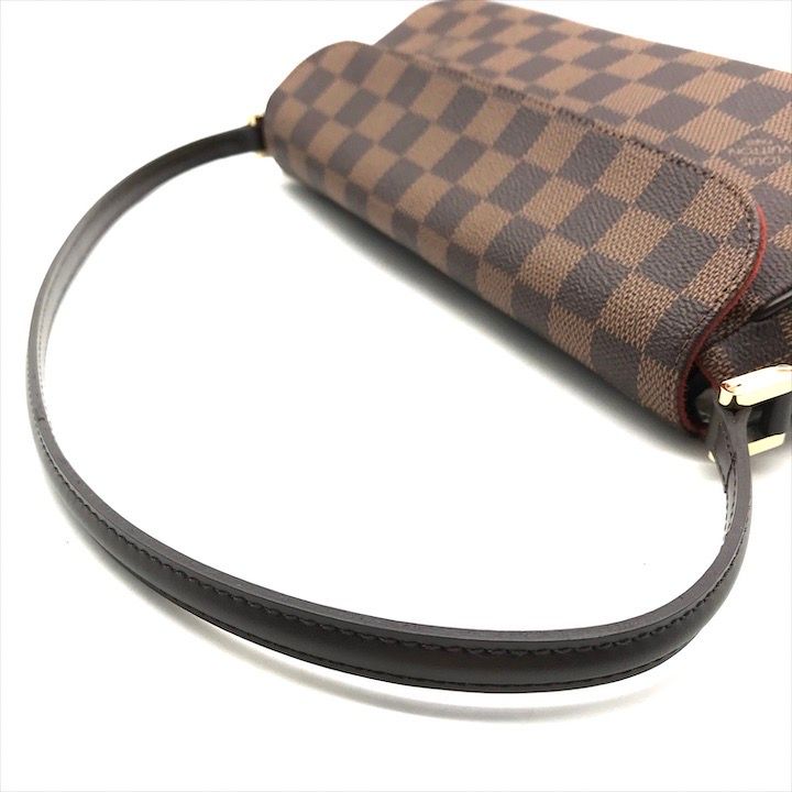 Louis Vuitton Damier Recreator Hand Shoulder Bag Brown