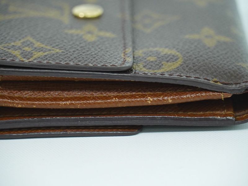 Authentic Louis Vuitton LV Porte Monebier Carte Cles Di Monogram Fold Wallet