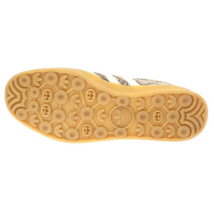 Gucci×adidas Gazelle Beige Tone Core White Ggmonogram Gazelle Sneakers Ie2262