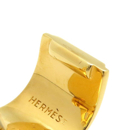 Hermes Earring Emile GP Cloisonne Navy X Gold Cloisonne [box