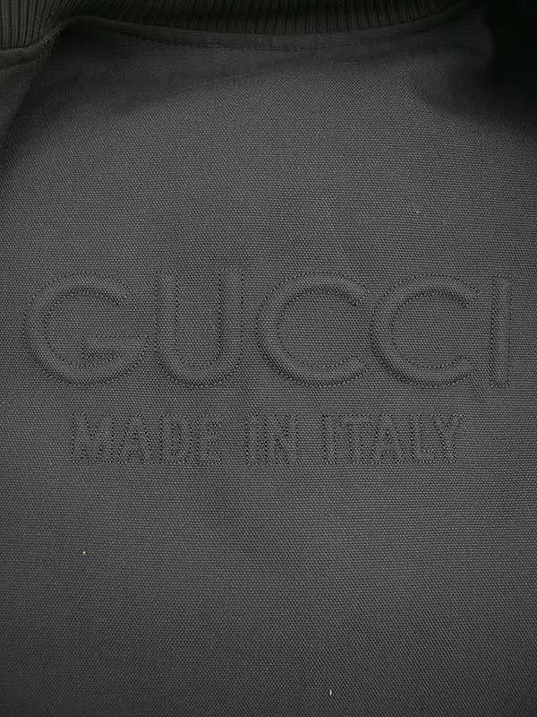 Gucci 24ss Cotton Canvas Reversible Goose Down Vest Gray 50 774339 Z8bq0