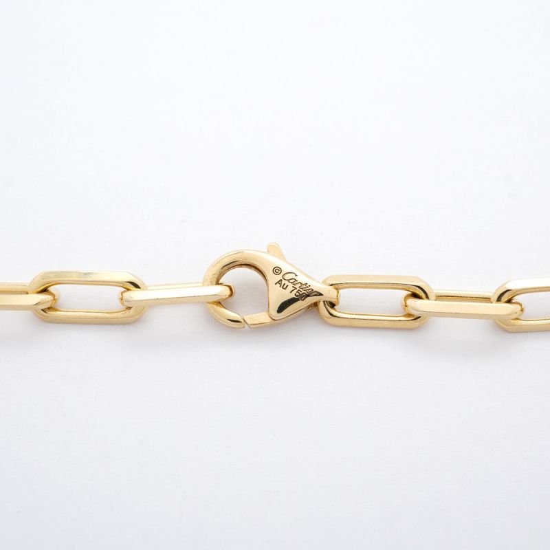 Cartier Necklace Santos De Cartier Small 18K Yellow Gold Yellow Gold Men Women