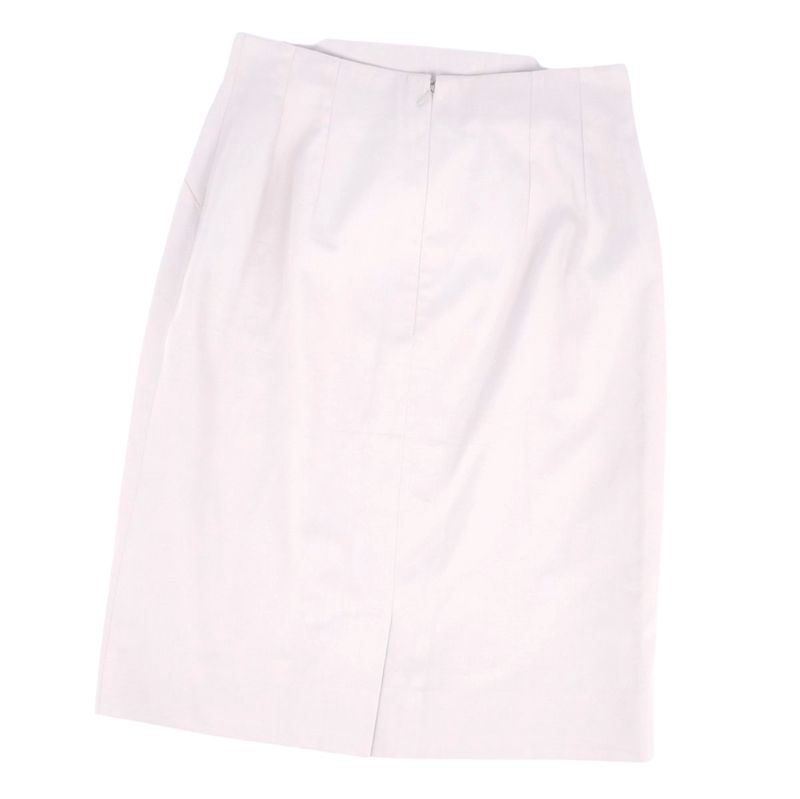 Vintage Celine Skirt Trapezoid Skirt Knee Length Logo Che