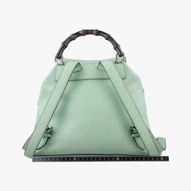 Gucci Bamboo Green Leather 370833 G017348622