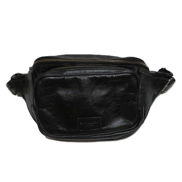 Saint Laurent Logo Leather Body Bag Lnd586206-0619 Waist Pouch Bag Shoulder Bag