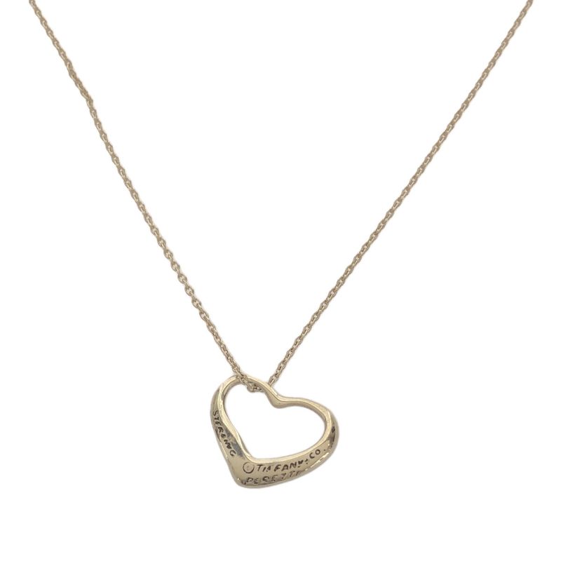 Tiffany & Co Tiffany & Co Open Heart Necklace SV Silver Accessories Elsa