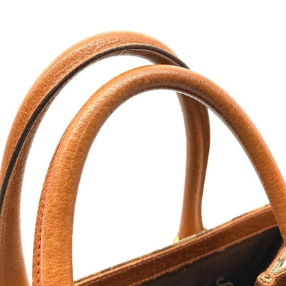 Gucci Tote Bag GG Canvas Leather 120895 Beige