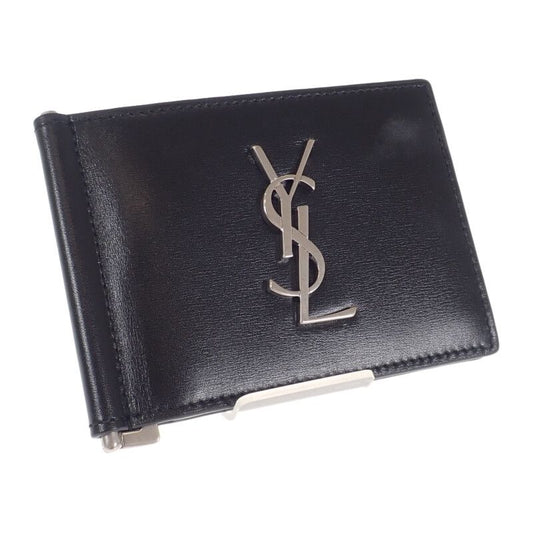 Saint Laurent Cassandra Card Holder Bifold With Money Clip 4856300sx0e1000 Card