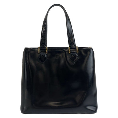 YVES Saint Laurent Yves Saint Laurent Vintage YSL Black Gold Hardware Leather