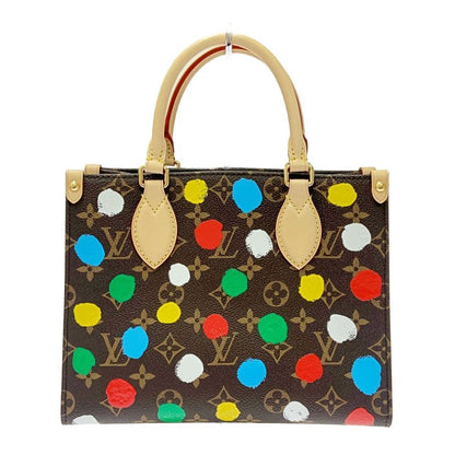 Louis Vuitton M46380 Monogram on-the-Go PM X Yayoi Kusama