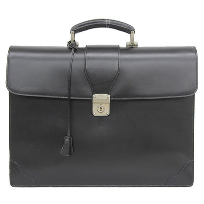 Goyard Y2K Vintage Rare Item Box Calf Leather Attache Briefcase Business Bag 3