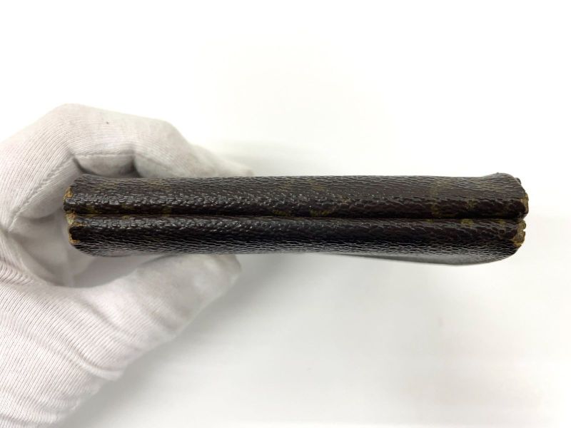 Louis Vuitton Monogram Porte Monet Bier Carte Cles Di Trifold Wallet W Hook