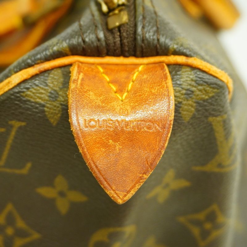 Louis Vuitton Handbag Monogram Speedy 30 M41108 Brown Ladies