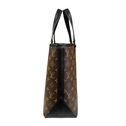 Louis Vuitton Weekend Tote PM Monogram Macassar Shoulder Bag Monogram Macassar