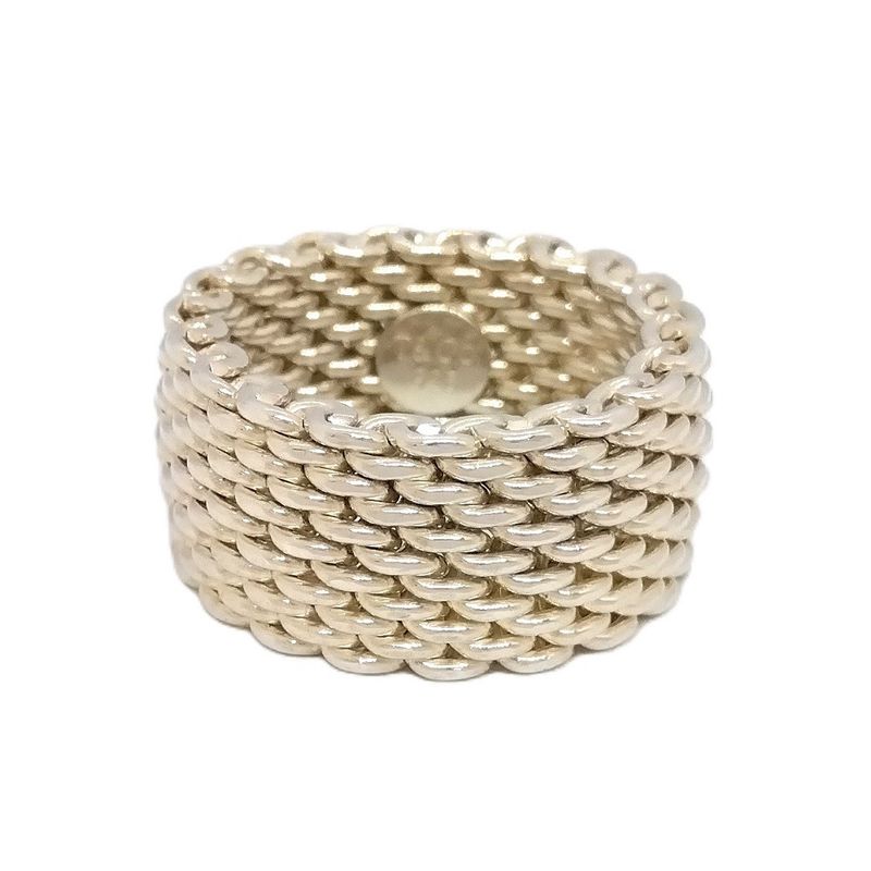 Tiffany & Co Tiffany & Co Somerset Ring Approx 9 Sv925 83g Silver Mesh