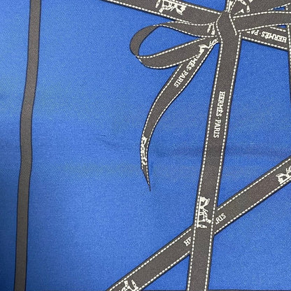 Hermes Bolduc Ribbon Pattern Bolduc Blue