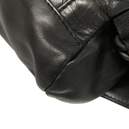 Bottega Veneta Intrecciato Black Leather Waist Pouch