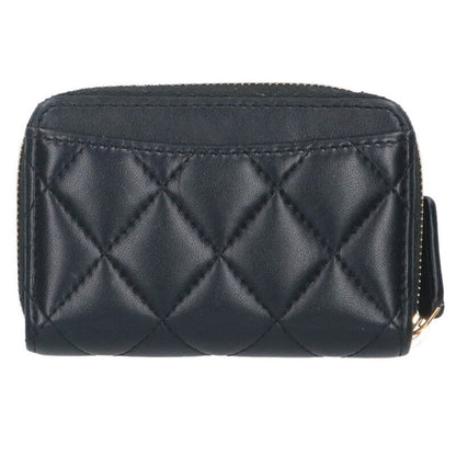 Chanel Coco Mark Round Zip Coin Case Women