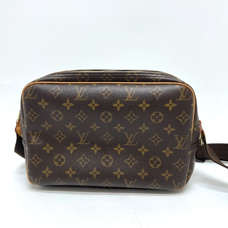 Louis Vuitton Shoulder Bag Reporter PM M45254 Monogram Canvas Brown