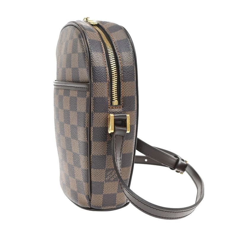 Louis Vuitton Ipanema PM Damier Ebène Shoulder Bag N51294 95ka755