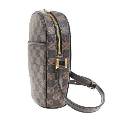 Louis Vuitton Ipanema PM Damier Ebène Shoulder Bag N51294 95ka755