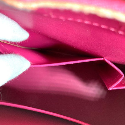 Louis Vuitton Shoulder Bag Houston M91933 Monogram Vernis Canvas Fuchsia Pink