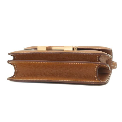Hermes Shoulder Bag Constance 3 Mini Miroir Vaux Epson Gold Rose Gold Hardware