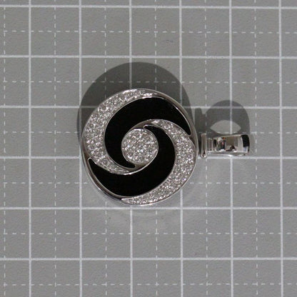 Bvlgari Optical Diamond Pendant Top Box 18K White Gold E1756
