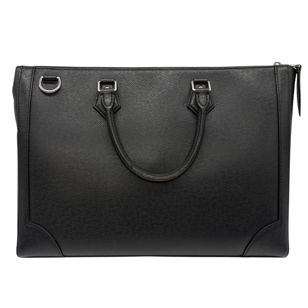 Louis Vuitton Slim Briefcase Taiga M30810 LV Handbag Shoulder Business Bag