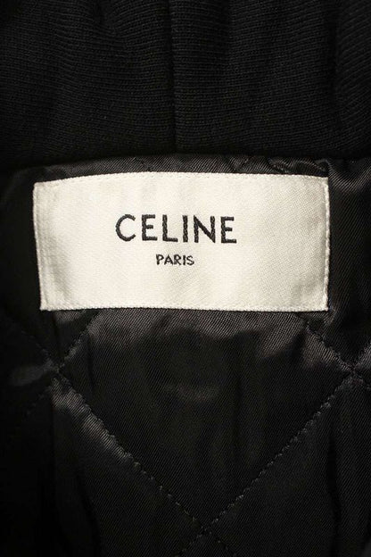 Celine 2w68a0m84 Hood Logo Check Blouson Men's 48