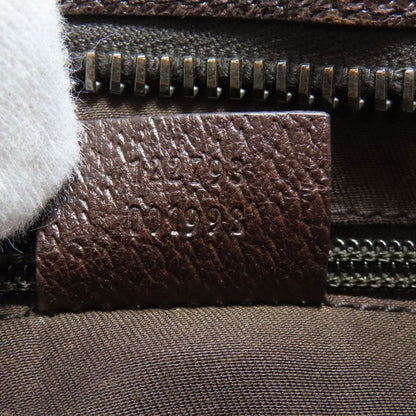 Gucci 122798 GG Shoulder Bag Canvas Women