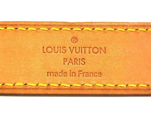 Louis Vuitton Leather Shoulder Strap For Bag Shoulder Strap Men Women Brown