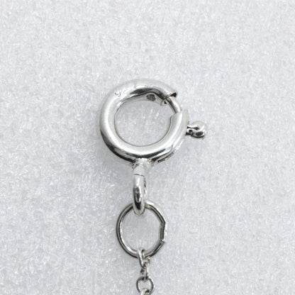 Tiffany & Co Double Rubbing Heart Paloma Picasso 925 Silver Ladies 4.4g Necklace