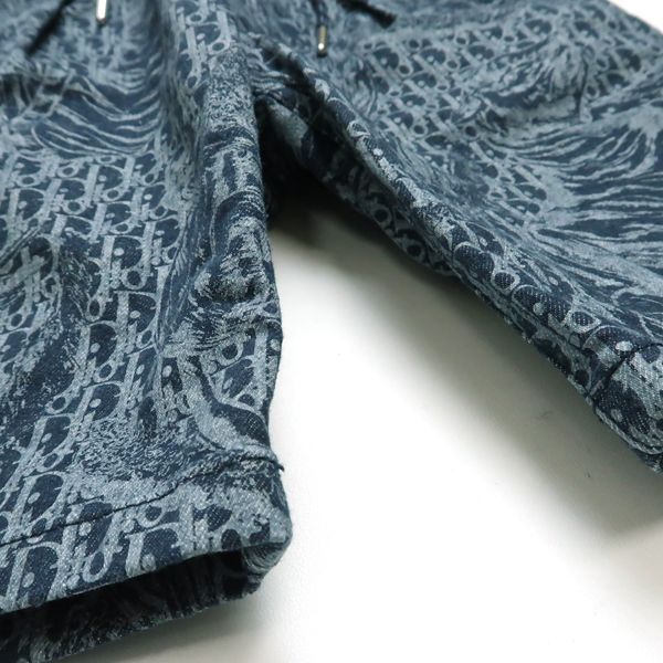 Christian Dior Kids Shorts 04A 110 Oblique Denim 2sbm22shtb Dior