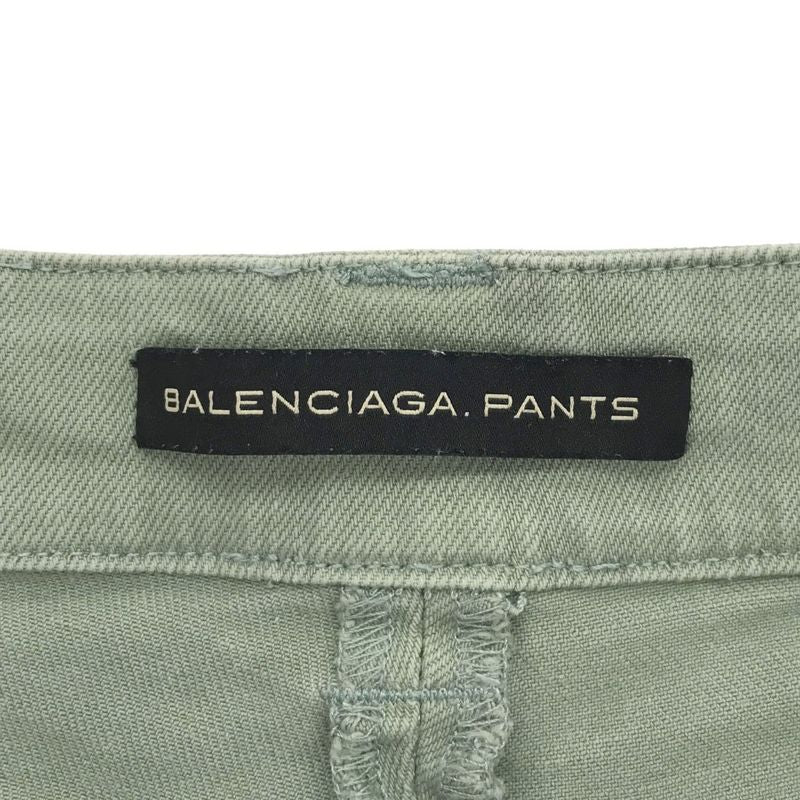 Balenciaga Stretch Skinny Denim Pants Greenish 36