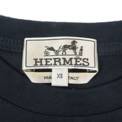 Hermes 22SS Puzzle Esquettre Cotton Sheepskin Crew Neck Short Sleeve T-shirt