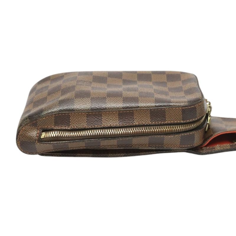 Louis Vuitton N51994 Damier Waist Pouch Geronimos Body Bag Louis Vuitton Ebène