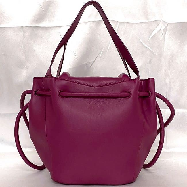 Bottega Veneta 2 Way Bag Purple Beak F20163 Excellent Condition