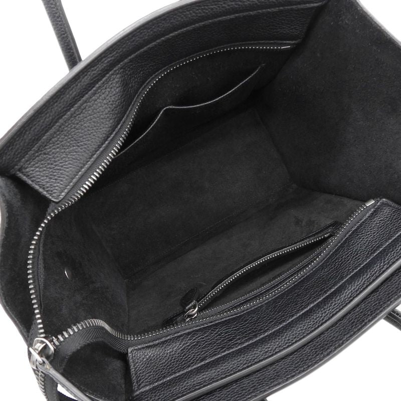 Celine Luggage Micro Shopper Handbag