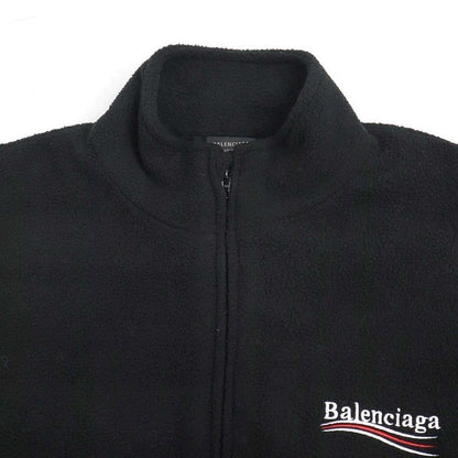 Balenciaga 23aw Oversize D Logo Embroidered Fleece Jacket Campaign Logo Fleece