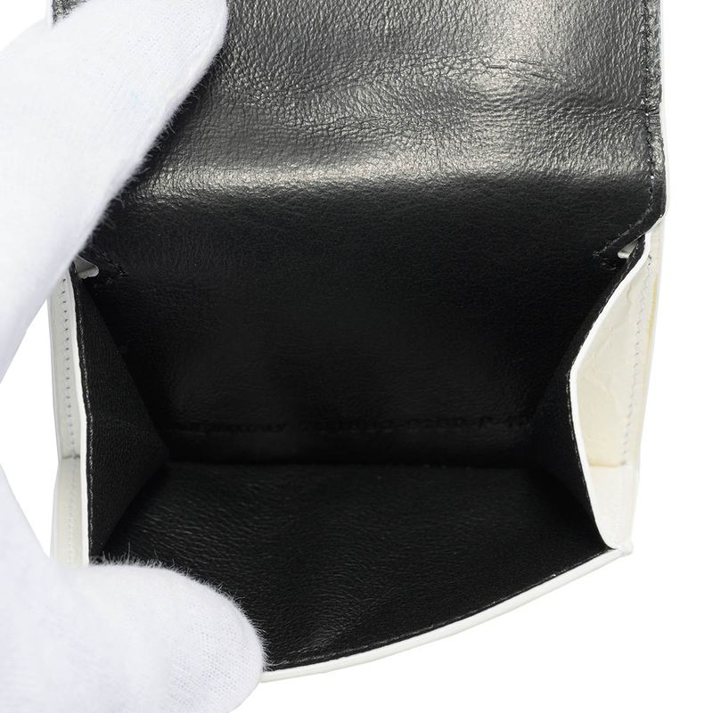 Balenciaga Trifold Wallet Balenciaga X Adidas White