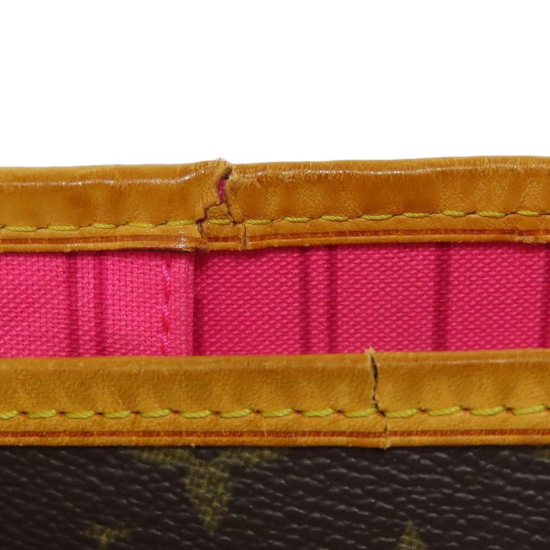 Louis Vuitton M48613 Neverfull MM Old Tote Bag Monogram Canvas Women