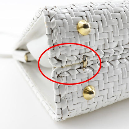 Fendi Leather White Women's Handbag