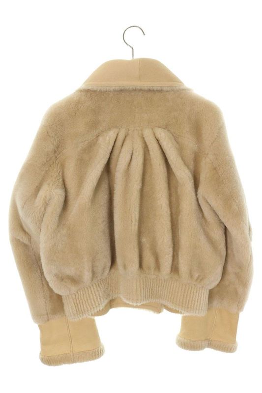 Louis Vuitton 072A Wllj03krt Sheepskin Mouton Coat With Embroidered Design
