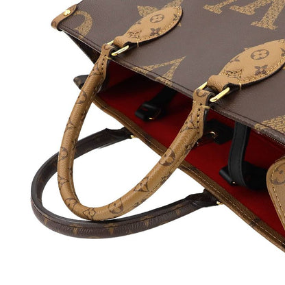 Louis Vuitton Giant Monogram On-the-go MM 2-way Tote Shoulder Bag M45321 RFID
