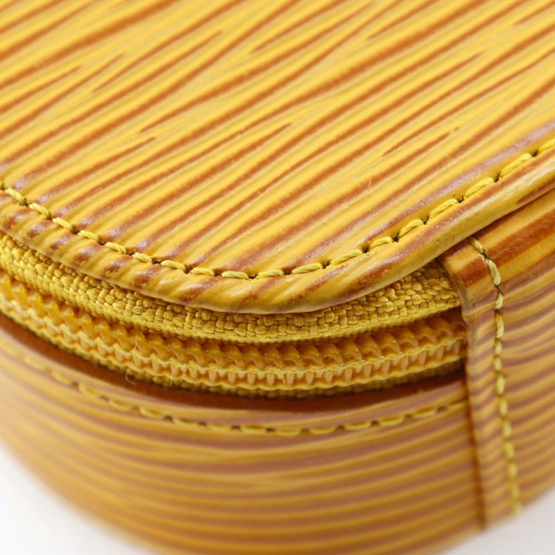 Louis Vuitton Eclat Bijoux 8 Jewelry Case M48229 Epi Leather Tassili Yellow