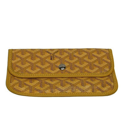 Goyard Saint Louis PM Yellow Leather Tote Bag